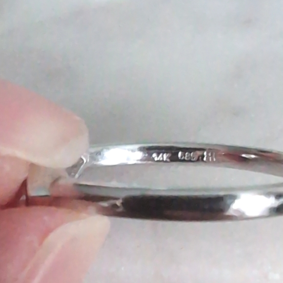 Bony Levy 14K white gold open cuff ring - Picture 14 of 16